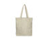 Sacha suède shopper met slangenprint beige