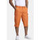 Jan Vanderstorm loose fit cargo short JERE Plus Size oranje