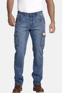 Jan Vanderstorm +FIT Collectie loose fit jeans DOMARR Plus Size blauw