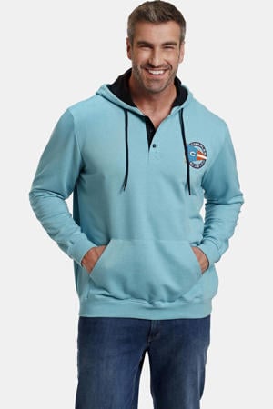 hoodie EARL ARLIN Plus Size turquoise