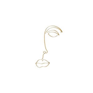 wandhanger Goldie  (50x36 cm)
