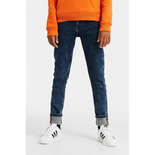 anytime slim fit jeans blauw afbeelding