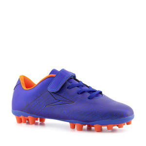   Jr. voetbalschoenen blauw/oranje