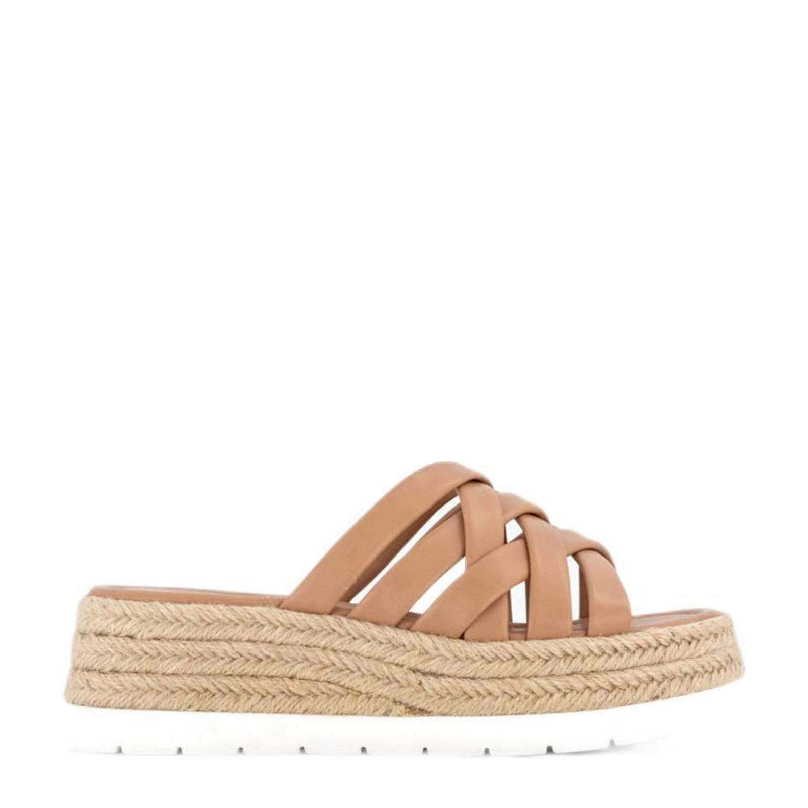 Oxmox plateau slippers bruin kopen Morgen in huis wehkamp