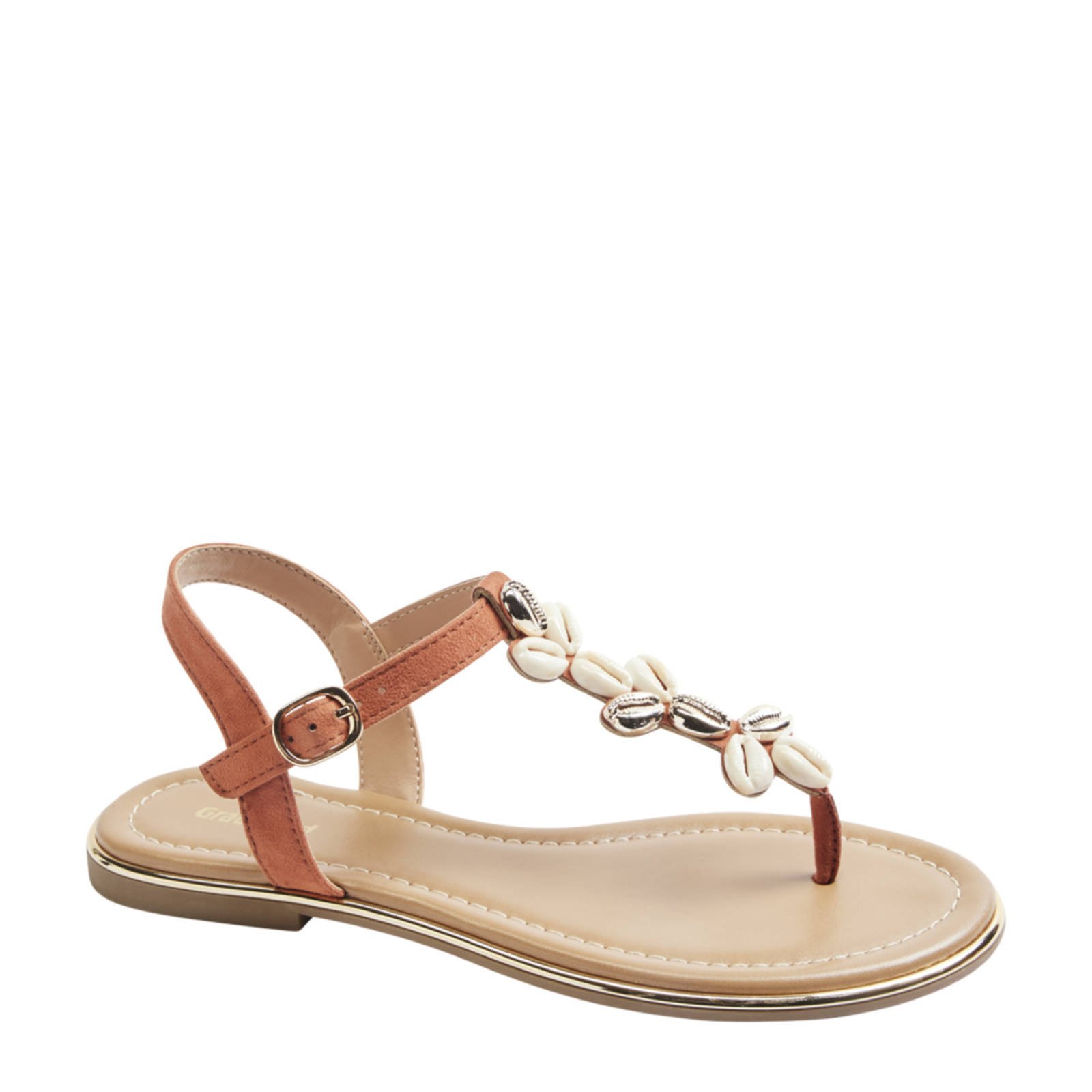 Sandalen met 2024 schelpjes