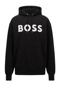 BOSS Menswear hoodie Sullivan met logo black
