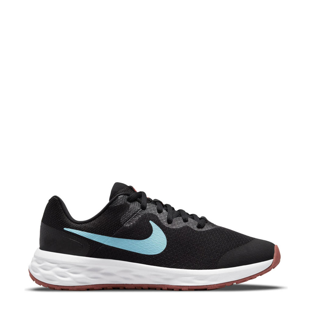 Nike Revolution 6 sneakers zwart/lichtblauw