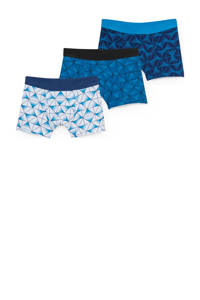 C&A   boxershort - set van 3 blauw/wit