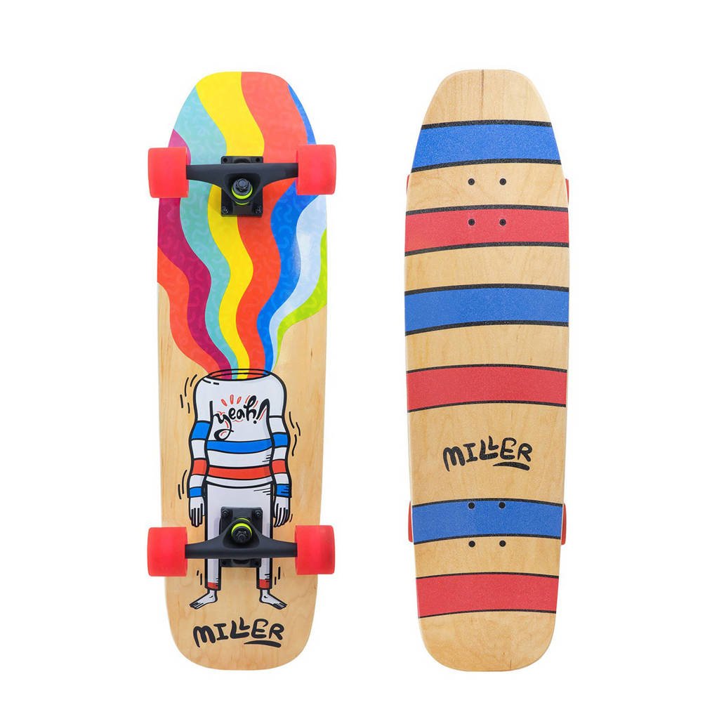 Miller skateboard Cruiser Clowning 31", Multi