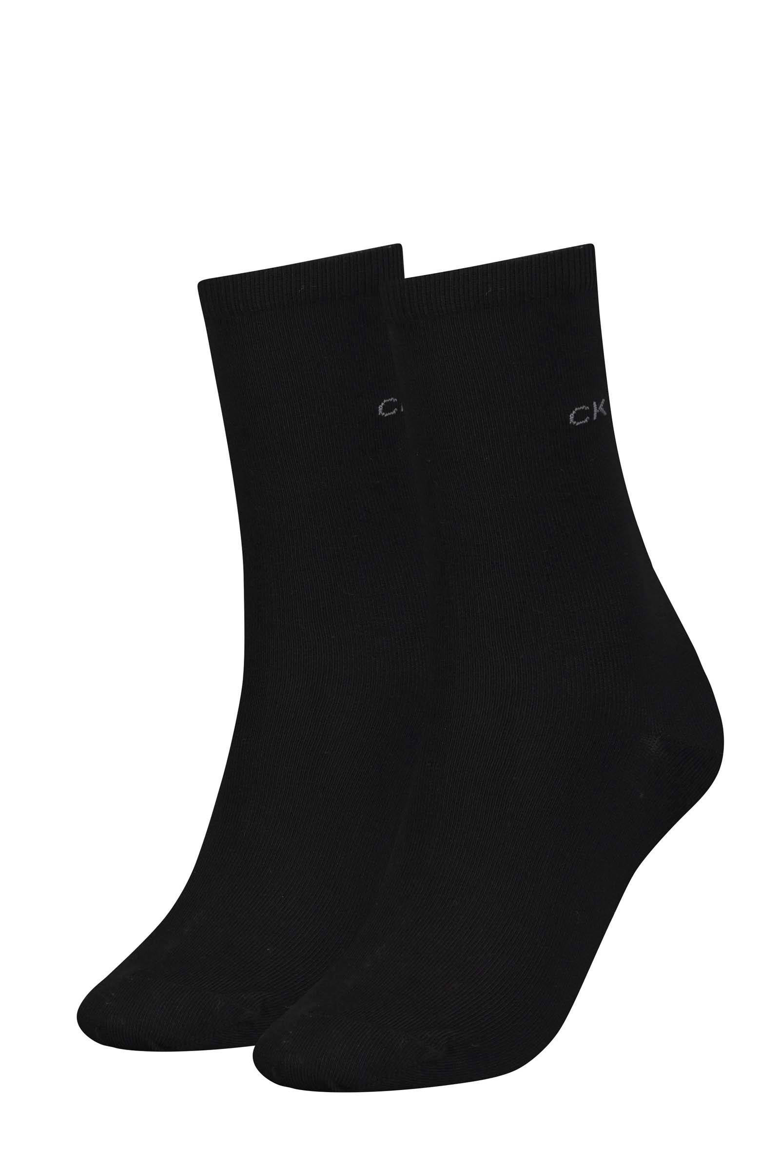 Dames Kleding voor voor Beenmode voor Sokken Calvin Klein Classic Sock Voor in het Zwart 