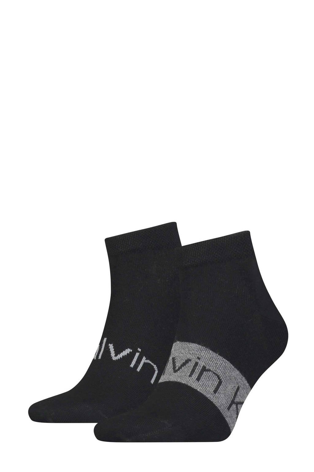 Met pensioen gaan Categorie zoon Calvin Klein sokken met logo - set van 2 zwart | wehkamp
