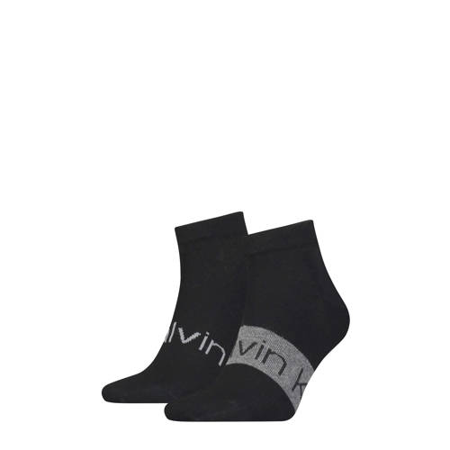 Calvin Klein sokken met logo - set van 2 zwart