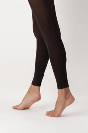 thumbnail: Bruine dames Oroblu legging All Colors van polyamide met skinny fit, high waist en effen