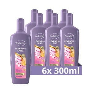 Wehkamp Andrélon Levendig Lang shampoo - 6 x 300 ml aanbieding