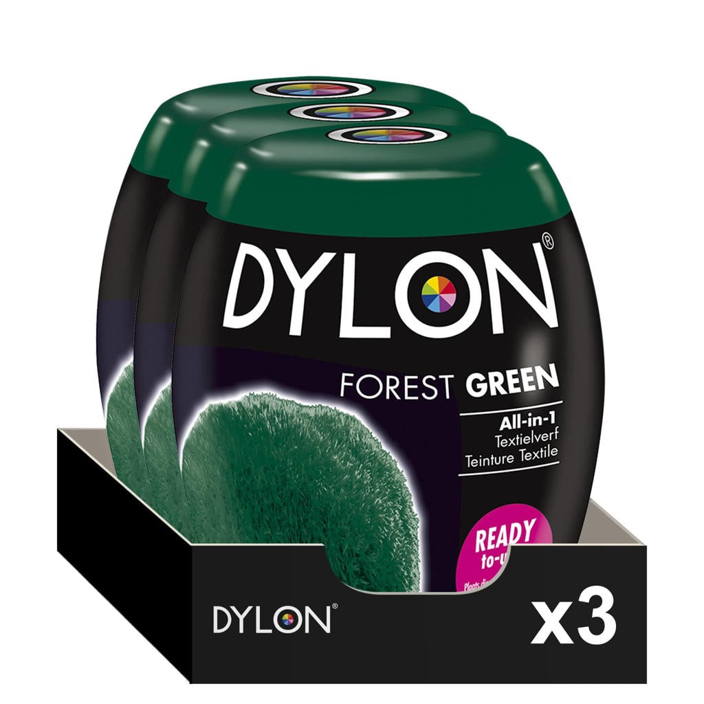 Dylon Textielverf pods - Forest Green - 3 pods - 3 x 350 gram