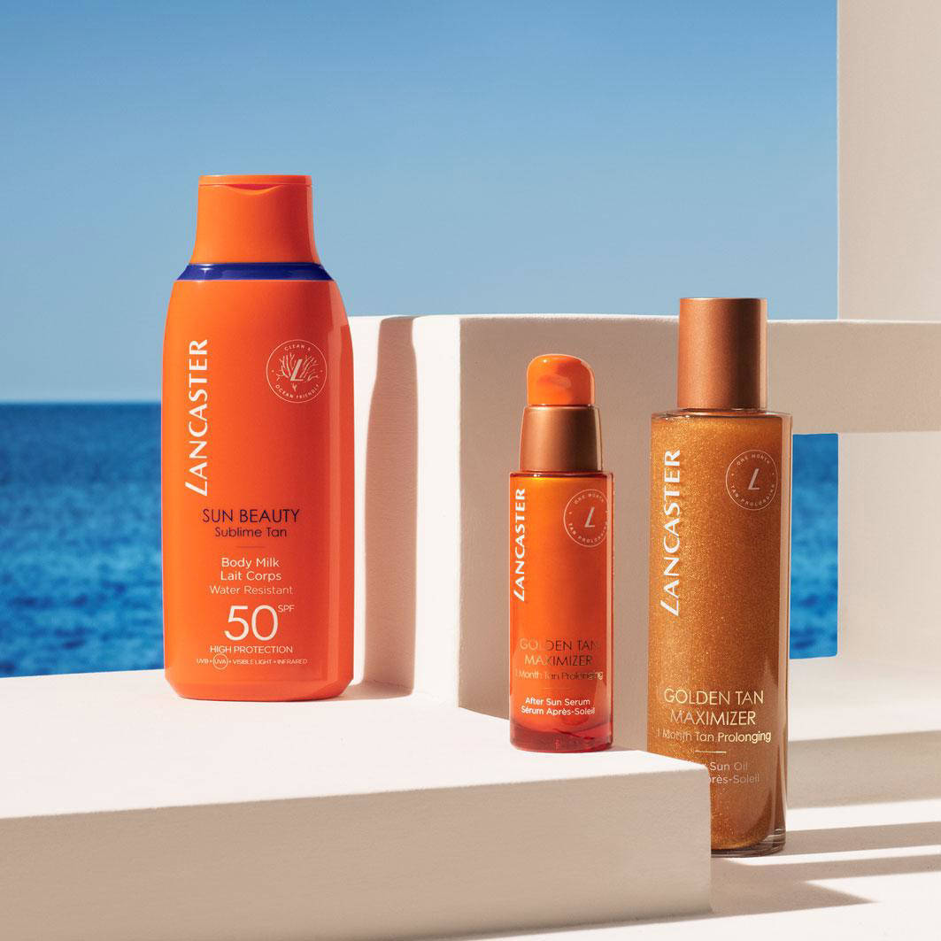 Lancaster Sun Beauty Body Milk zonnebrand SPF30 - 250 ml | wehkamp
