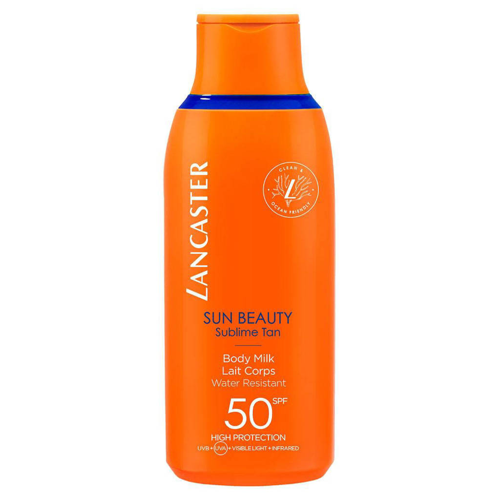 Verbergen Oprechtheid gesmolten Lancaster Sun Beauty Body Milk zonnebrand SPF50 - 175 ml | wehkamp