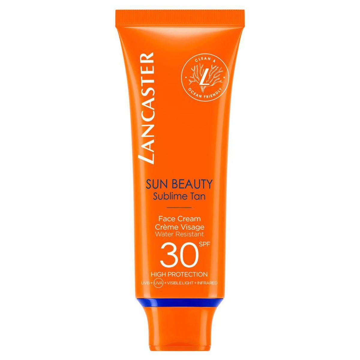 Aanvulling handtekening Misverstand Lancaster Sun Beauty Face Cream zonnebrand SPF30 - 50 ml | wehkamp