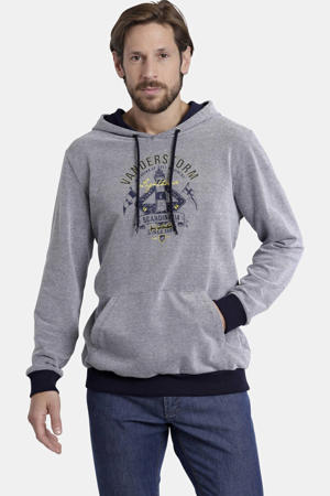 hoodie ALDEMAR Plus Size blauw