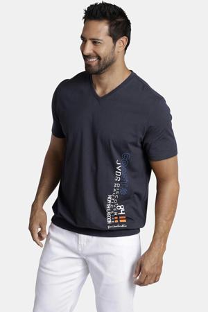+FIT Collectie oversized T-shirt GILBRECHT donkerblauw