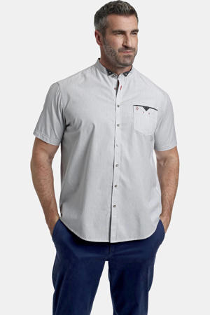 oversized overhemd DUKE FLIN Plus Size met all over print wit