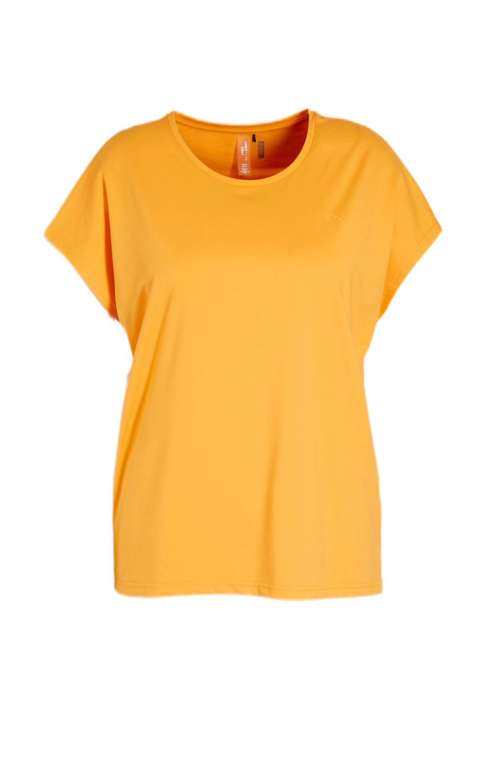 ONLY PLAY Plus Size  sport T-shirt oranje