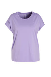 ONLY PLAY Plus Size sport T-shirt paars