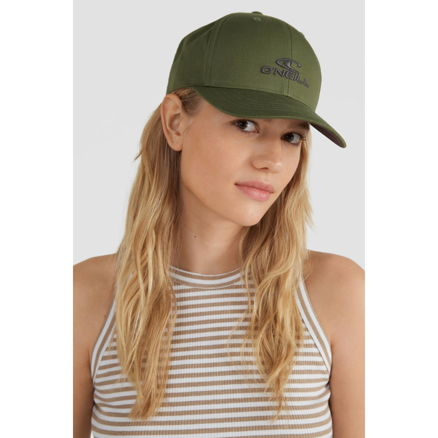 O'Neill pet met logo olijfgroen