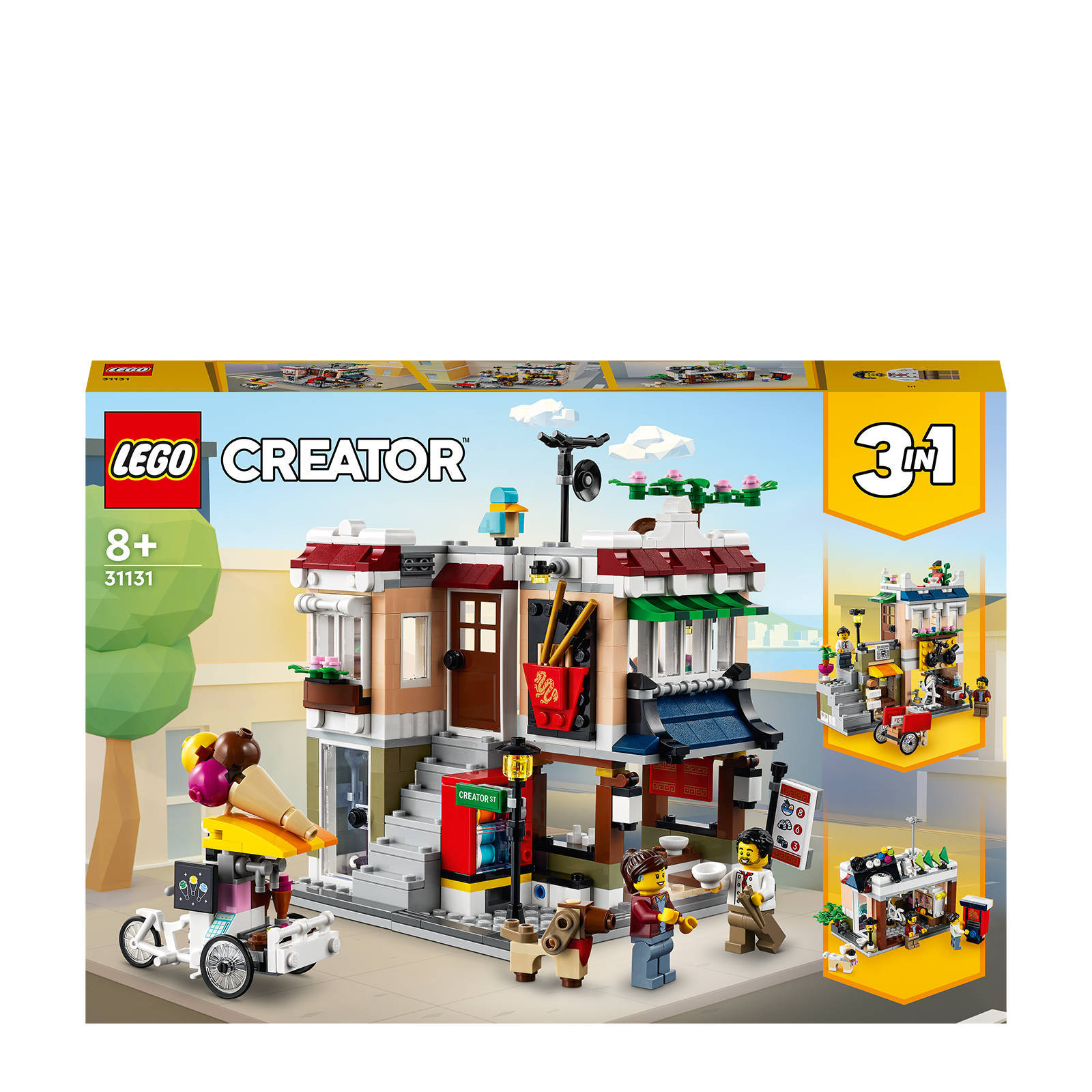 LEGO Creator Noedelwinkel in de stad 31131 | wehkamp