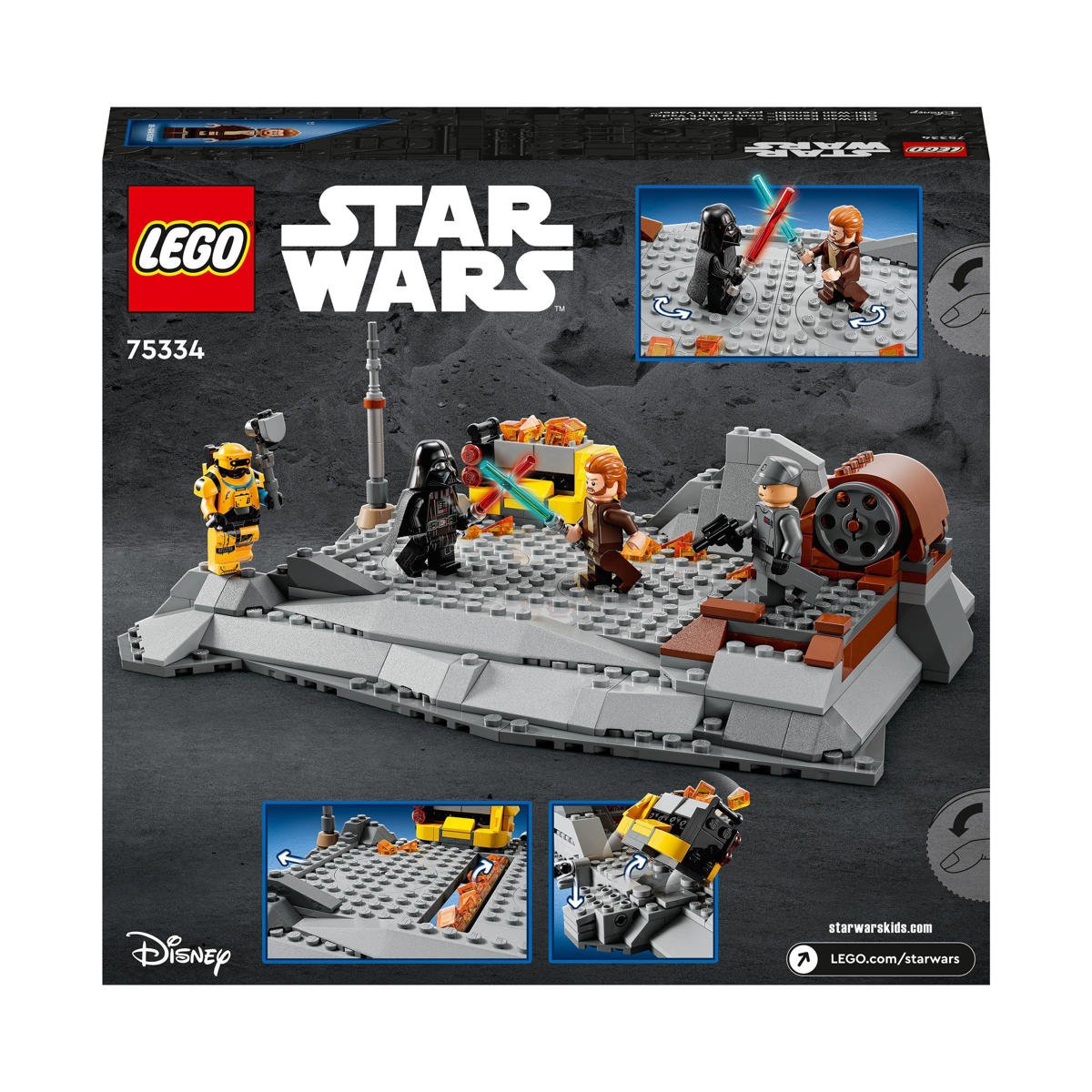 zijn Depressie jurk LEGO Star Wars Obi-Wan Kenobi vs. Darth Vader 75334 | wehkamp