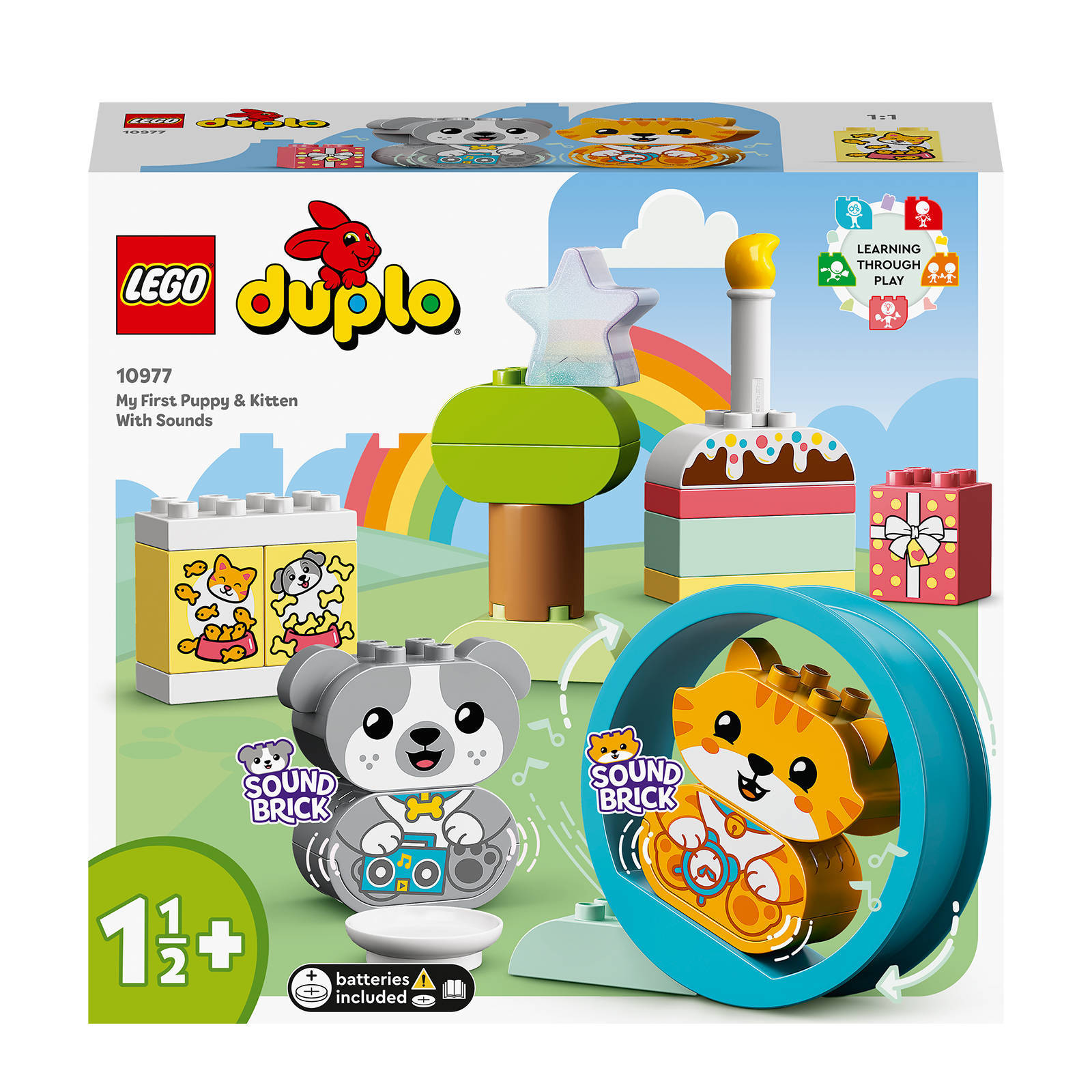 LEGO Duplo Mijn eerste Puppy en Kitten met geluid 10977 | wehkamp