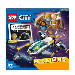 Wehkamp LEGO City Ruimteschip voor verkenningsmissies op Mars 60354 aanbieding