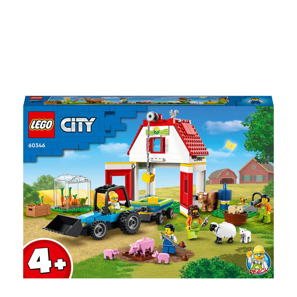 LEGO City Schuur en boerderijdieren 60346