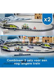 thumbnail: LEGO City Trains Passagierssneltrein Bestuurbare Trein Speelgoed 60337