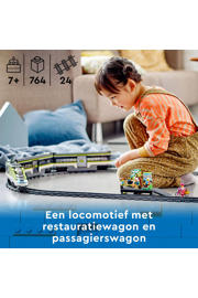 thumbnail: LEGO City Trains Passagierssneltrein Bestuurbare Trein Speelgoed 60337