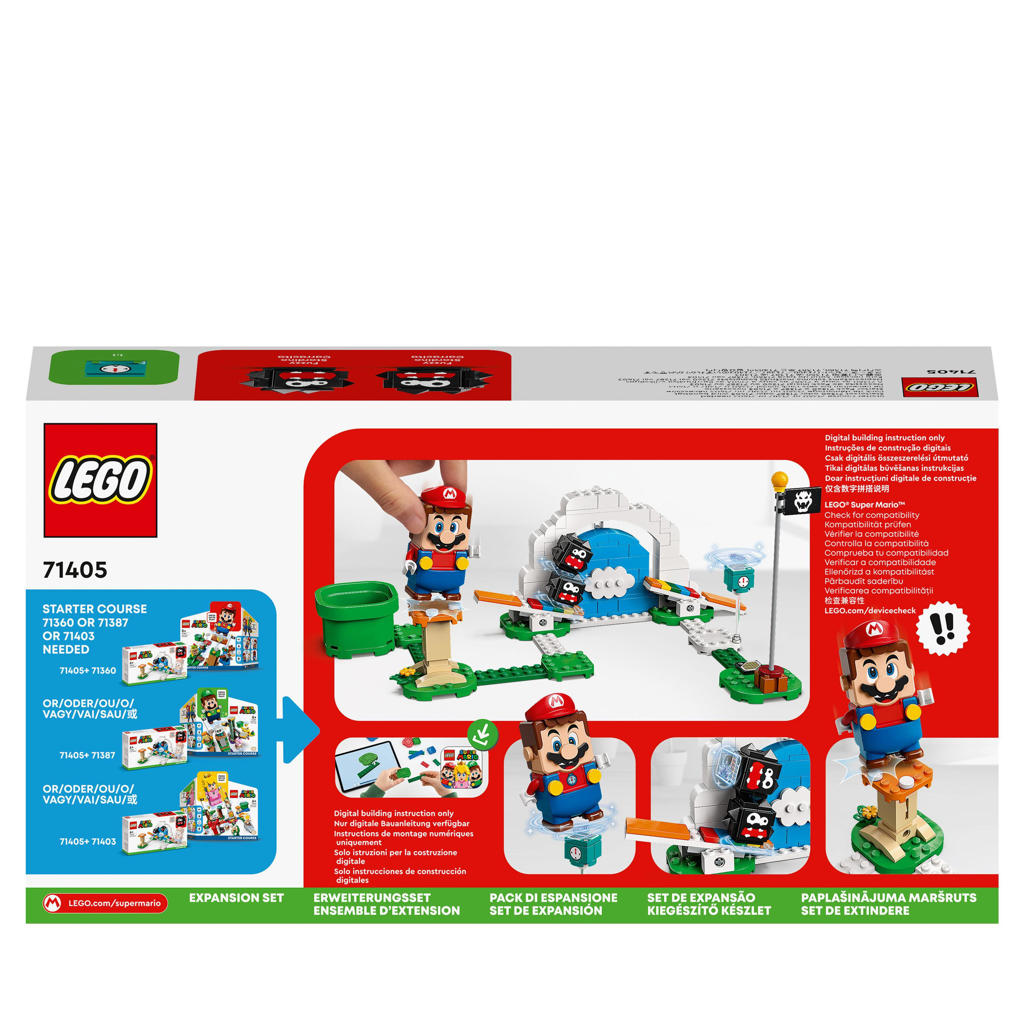 LEGO Super Mario Uitbreidingsset: Fuzzies en flippers 71405