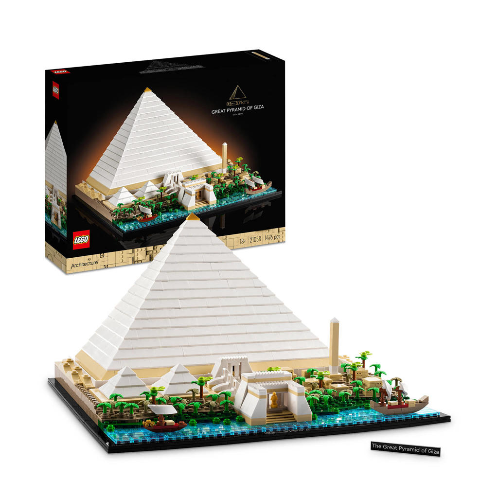 LEGO Architecture Grote Piramide van Gizeh 21058