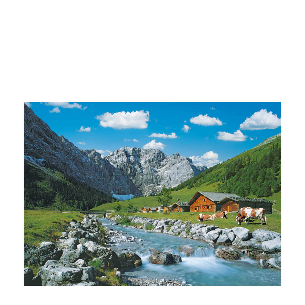 gemiddelde ik heb dorst Gevoelig Ravensburger Karwendelgebergte, Oostenrijk legpuzzel 1000 stukjes | wehkamp