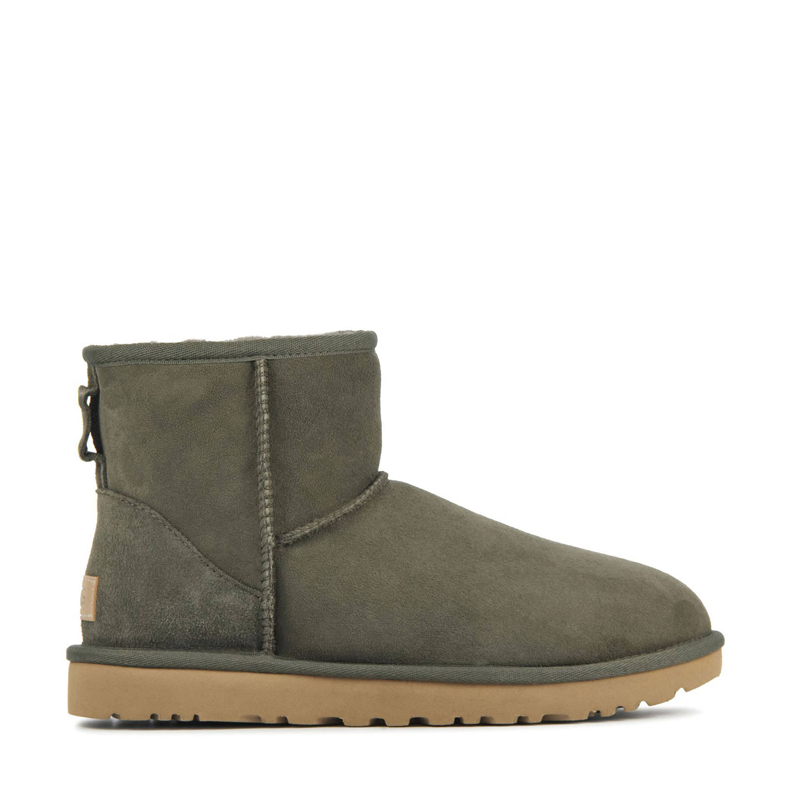 UGG Classic Mini II enkelboots groen | wehkamp