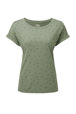outdoor T-shirt Tussie olijfgroen