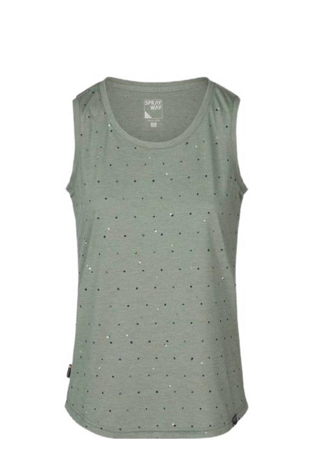 Sprayway outdoor top Dot lichtgroen