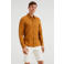 WE Fashion linnen slim fit overhemd oranje