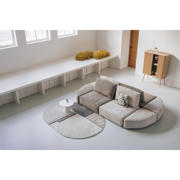 thumbnail: Zuiver modulair bankelement (1,5-zits met rug) Hunter
