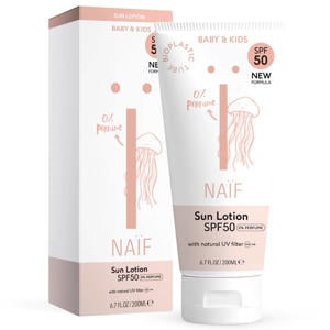 baby & kids parfumvrije zonnebrand lotion SPF50 - 200 ml
