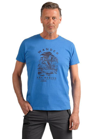 outdoor T-shirt Eric blauw