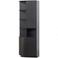 WOOOD Finca Opbergkast Rond Links - Zwart - 210x78x40