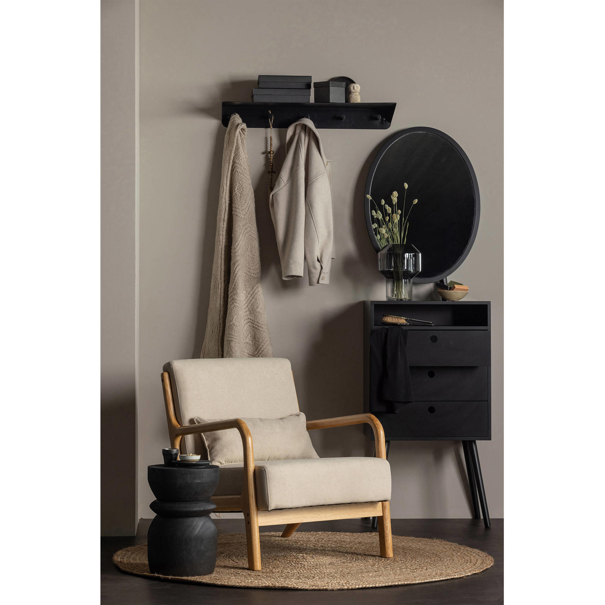 Woood fauteuil Mark - Afbeelding 2