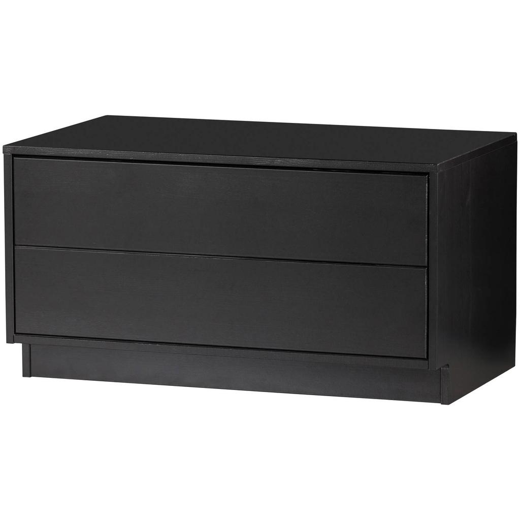 WOOOD WOOOD Finca Tv Meubel - Grenen - Zwart - 40x75x40
