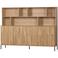 WOOOD WOOOD New Gravure Wandkast - Grenen - Dust - 150x200x44