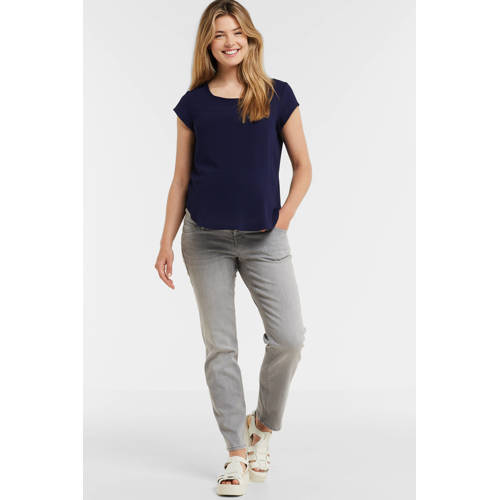 LOVE2WAIT mom zwangerschapsjeans Norah grijs afbeelding